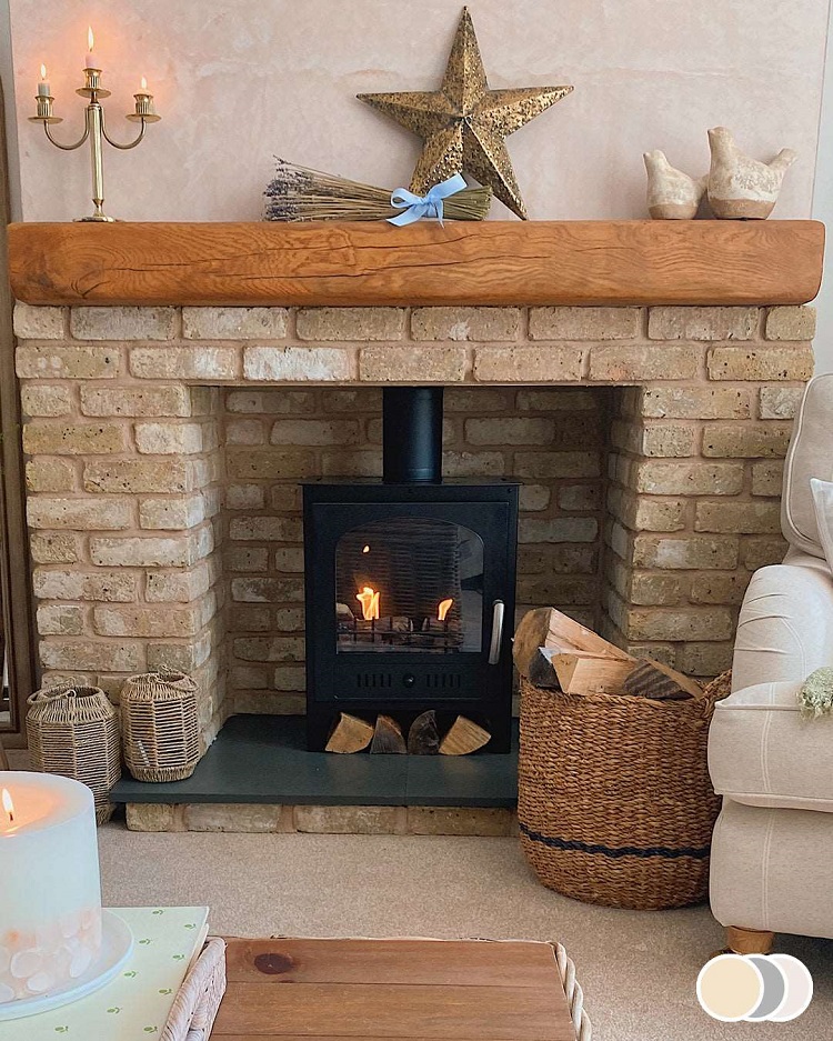 Brick Slip Fireplace