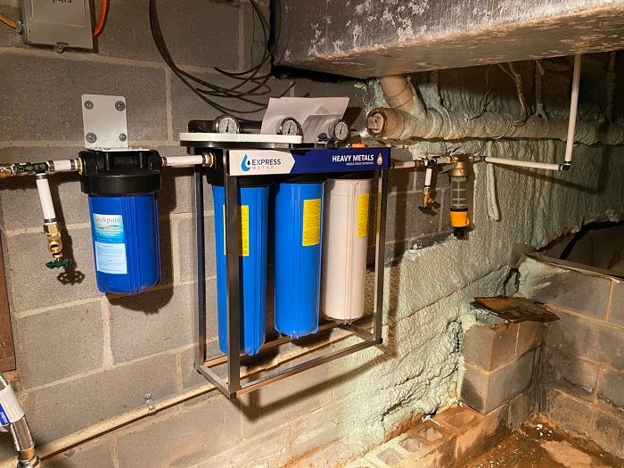 Whole-house filtration systems