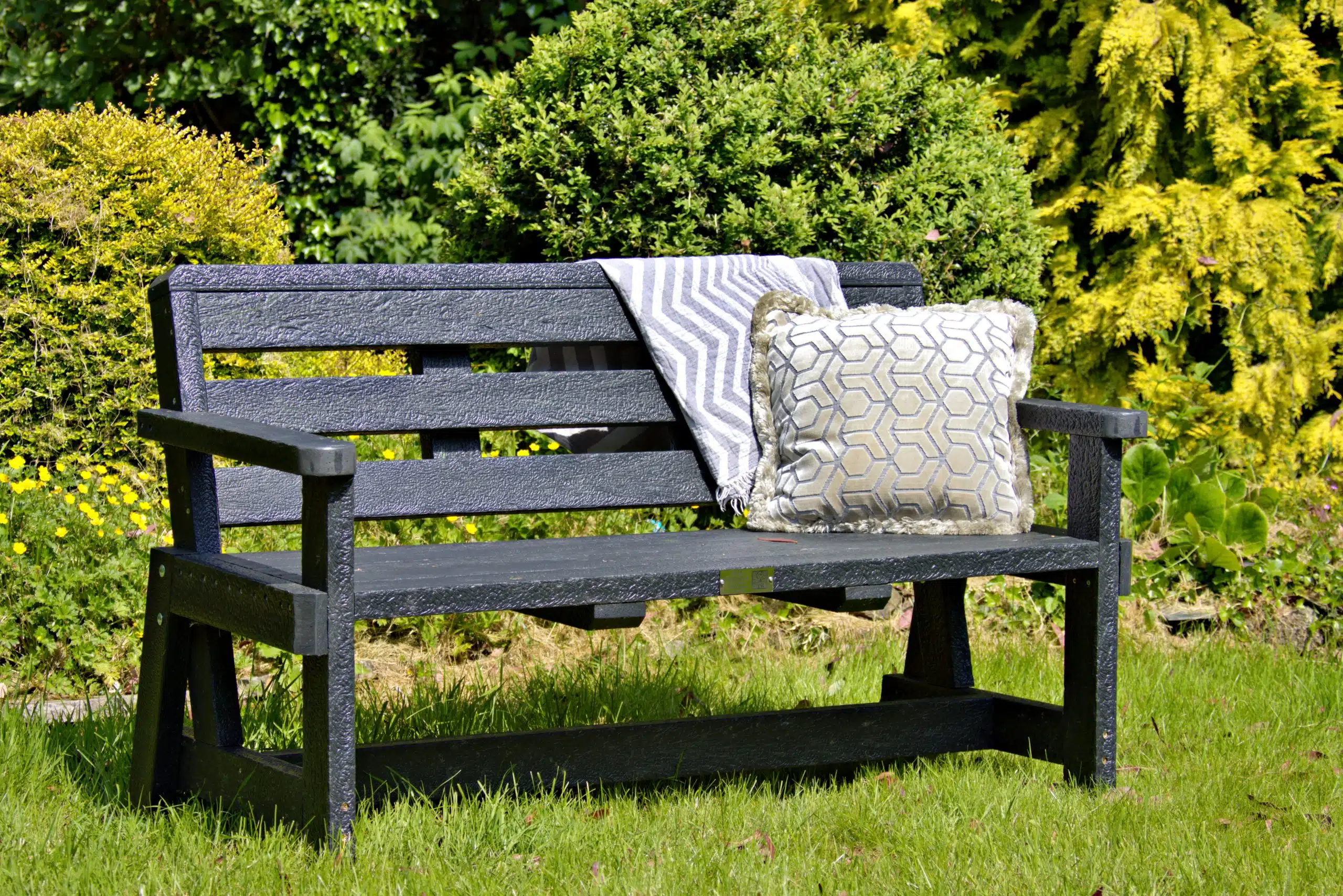 Recycled Plastic Garden Bench